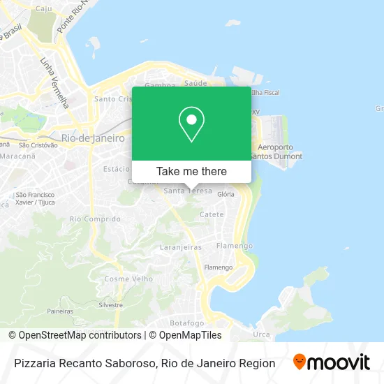 Pizzaria Recanto Saboroso map