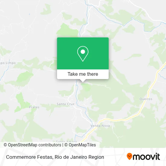 Commemore Festas map