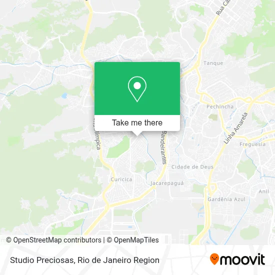 Studio Preciosas map