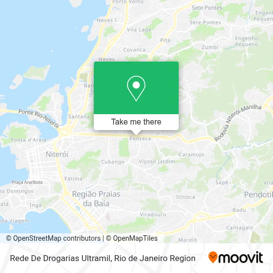Rede De Drogarias Ultramil map