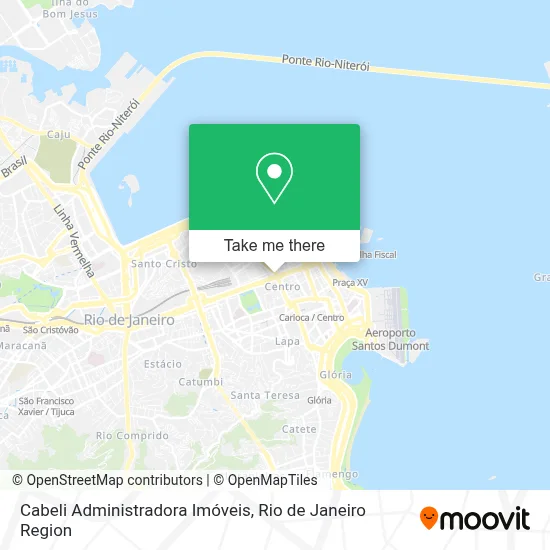 Cabeli Administradora Imóveis map