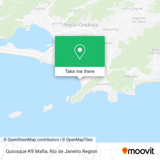 Quiosque K9 Mafia map
