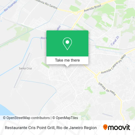 Restaurante Cris Point Grill map