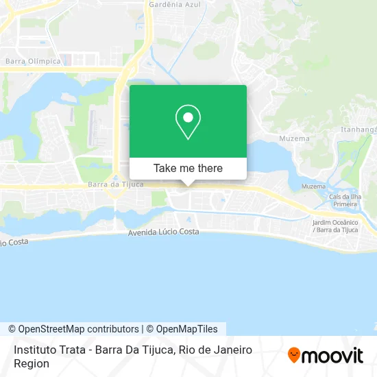 Instituto Trata - Barra Da Tijuca map