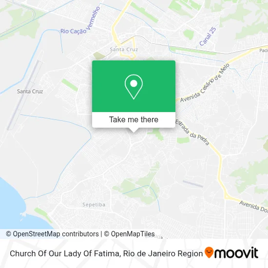 Church Of Our Lady Of Fatima map