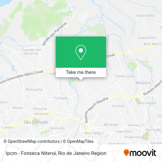 Ipcm - Fonseca Niteroi map