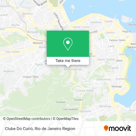 Clube Do Curió map
