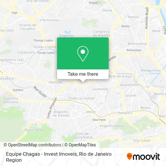 Equipe Chagas - Invest Imoveis map