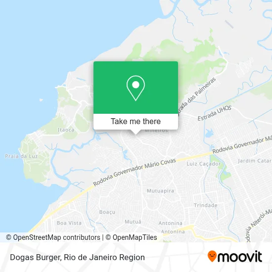 Dogas Burger map
