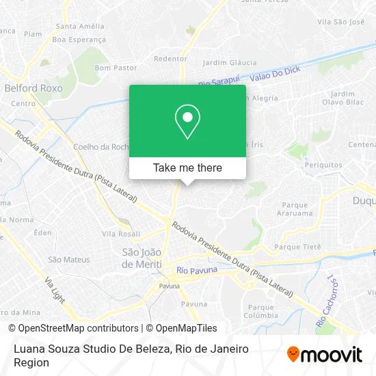 Luana Souza Studio De Beleza map