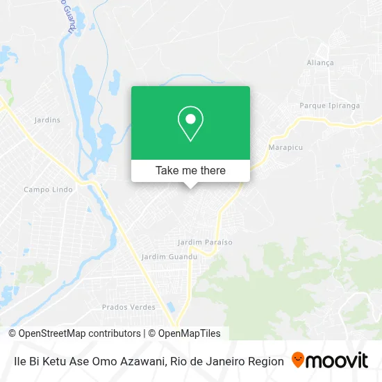 Ile Bi Ketu Ase Omo Azawani map