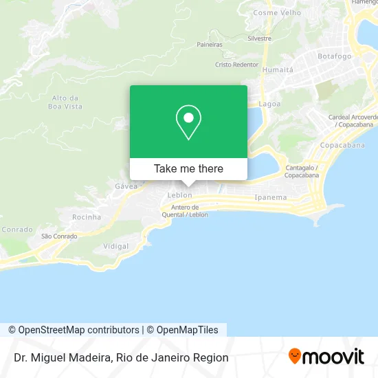 Dr. Miguel Madeira map