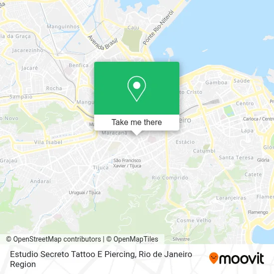 Estudio Secreto Tattoo E Piercing map