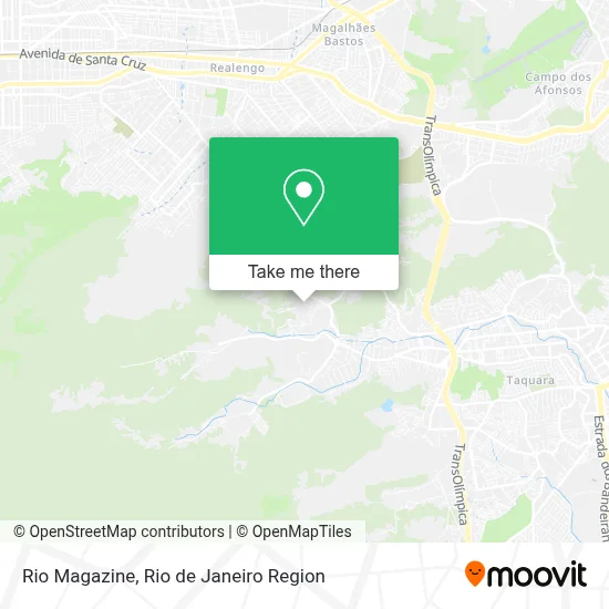 Rio Magazine map