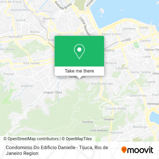 Condominio Do Edificio Danielle - Tijuca map