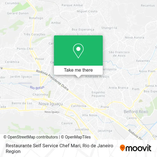 Restaurante Self Service Chef Mari map