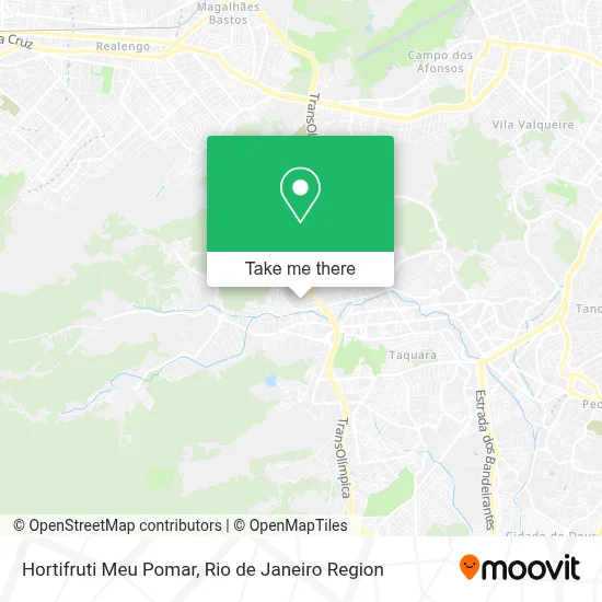 Hortifruti Meu Pomar map
