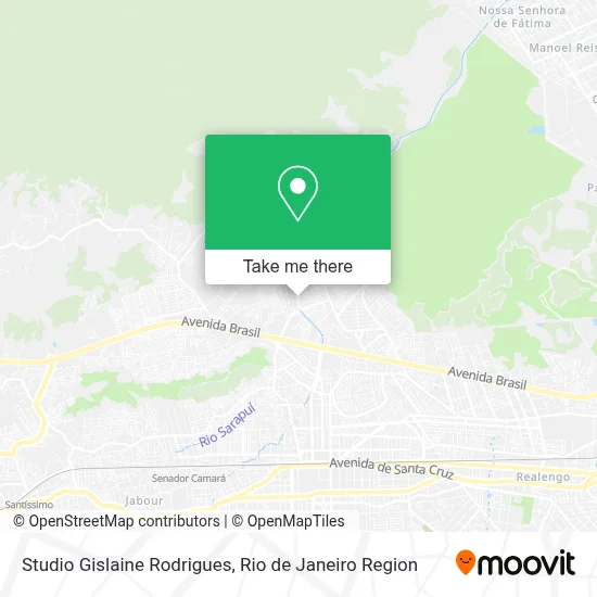 Studio Gislaine Rodrigues map
