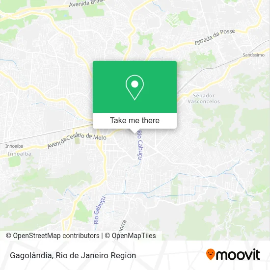 Gagolândia map