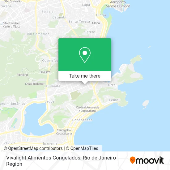 Vivalight Alimentos Congelados map