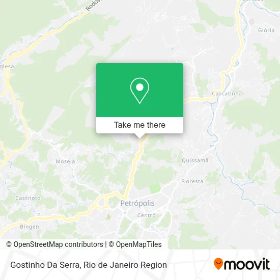 Gostinho Da Serra map