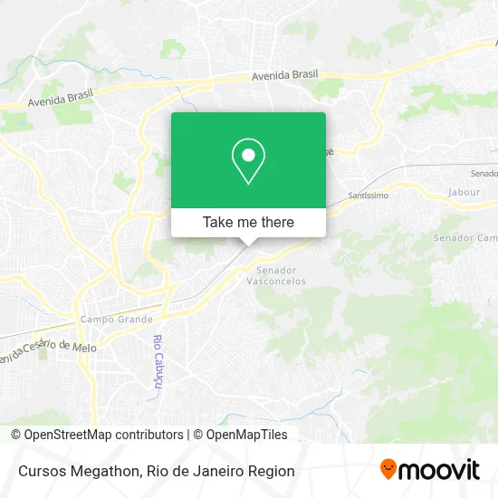 Cursos Megathon map