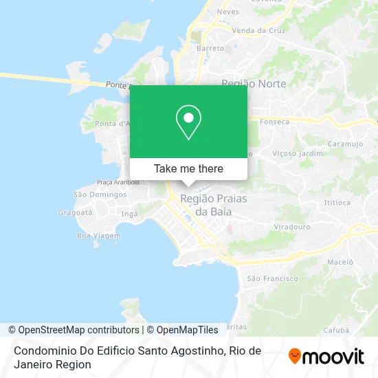 Condominio Do Edificio Santo Agostinho map