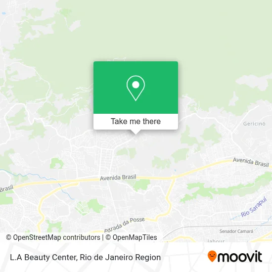 L.A Beauty Center map