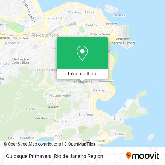 Quiosque Primavera map
