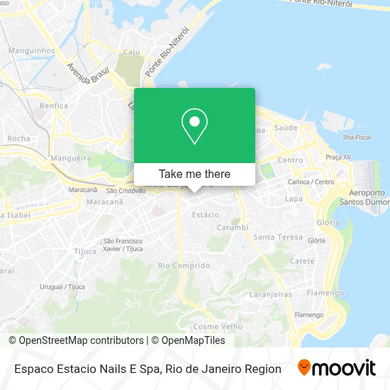 Espaco Estacio Nails E Spa map