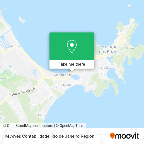 M Alves Contabilidade map