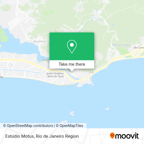 Estúdio Motus map