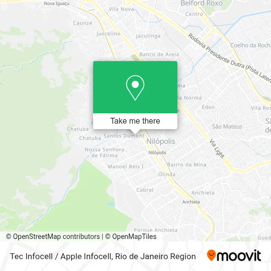 Tec Infocell / Apple Infocell map