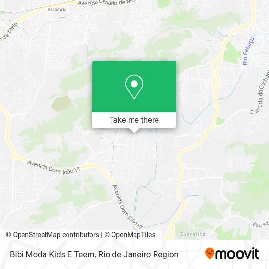 Bibi Moda Kids E Teem map