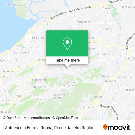 Autoescola Estrela Rocha map