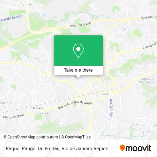 Raquel Rangel De Freitas map