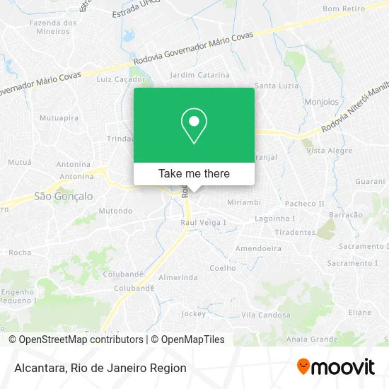 Alcantara map