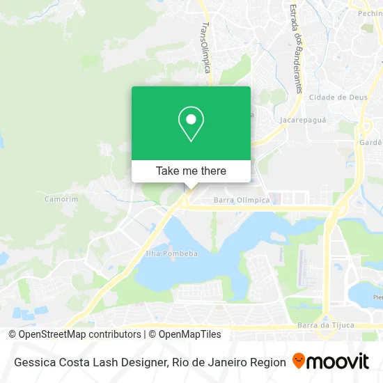 Gessica Costa Lash Designer map