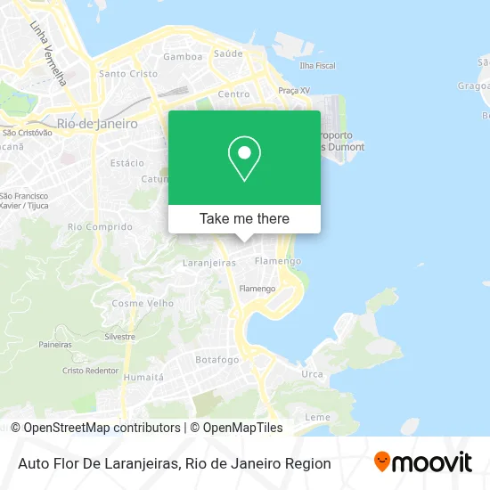 Auto Flor De Laranjeiras map