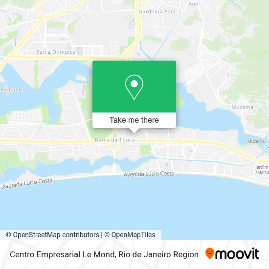 Centro Empresarial Le Mond map
