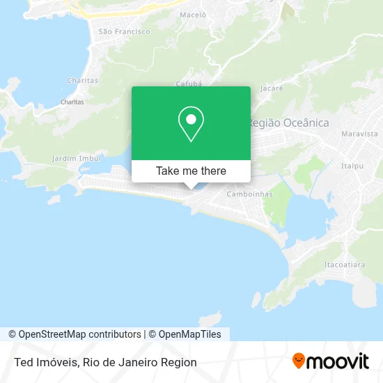 Ted Imóveis map