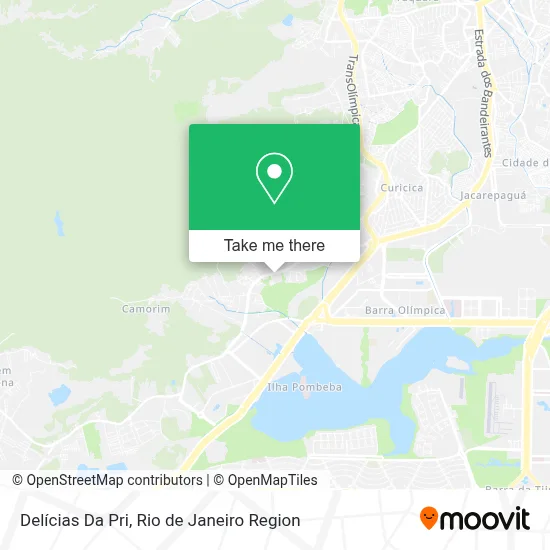 Delícias Da Pri map