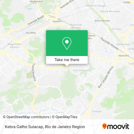 Kebra Galho Sulacap map