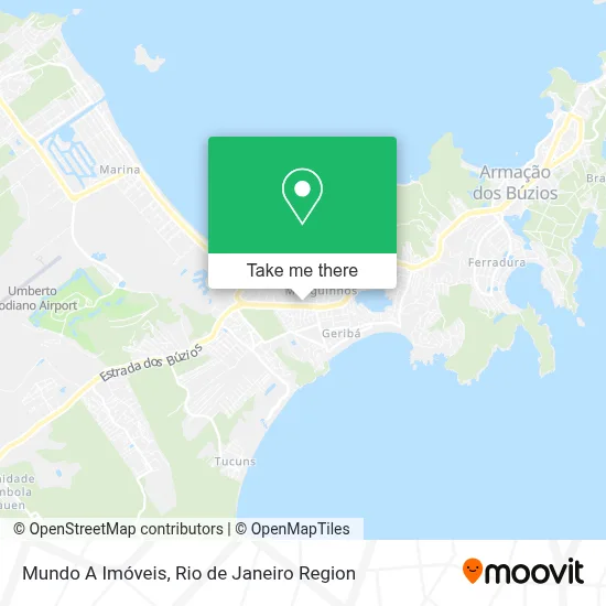 Mundo A Imóveis map