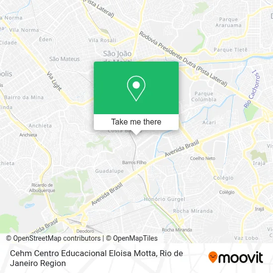 Cehm Centro Educacional Eloisa Motta map