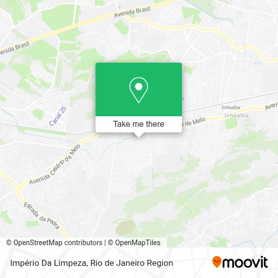 Império Da Limpeza map