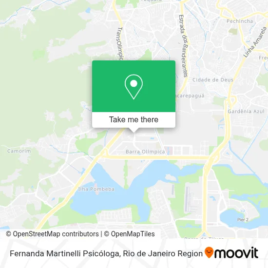 Fernanda Martinelli Psicóloga map