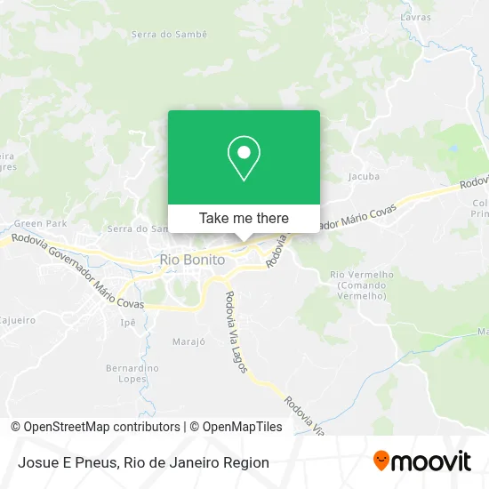 Josue E Pneus map