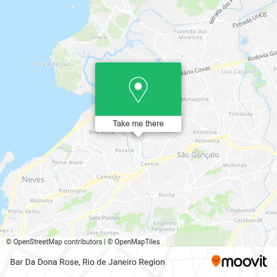 Bar Da Dona Rose map