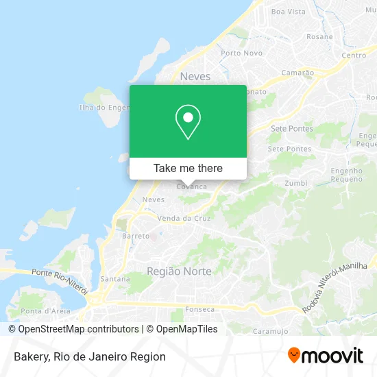 Padaria map